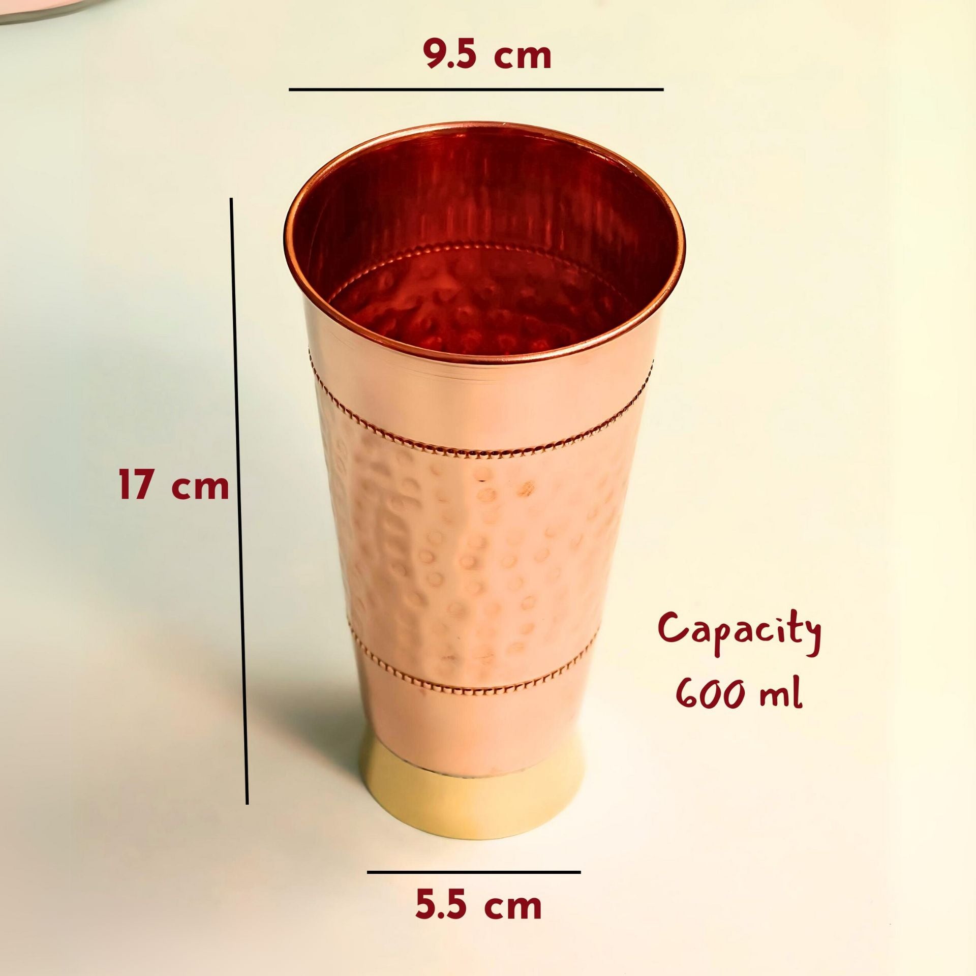Copper Water Tumbler