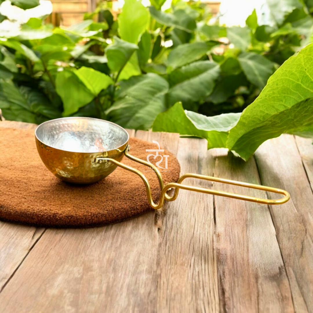 Brass Tadka Pan/ Tempering Pan