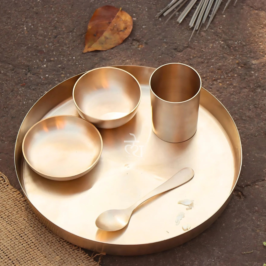 Desert Dusk Matte Bronze Dinner Set of 5