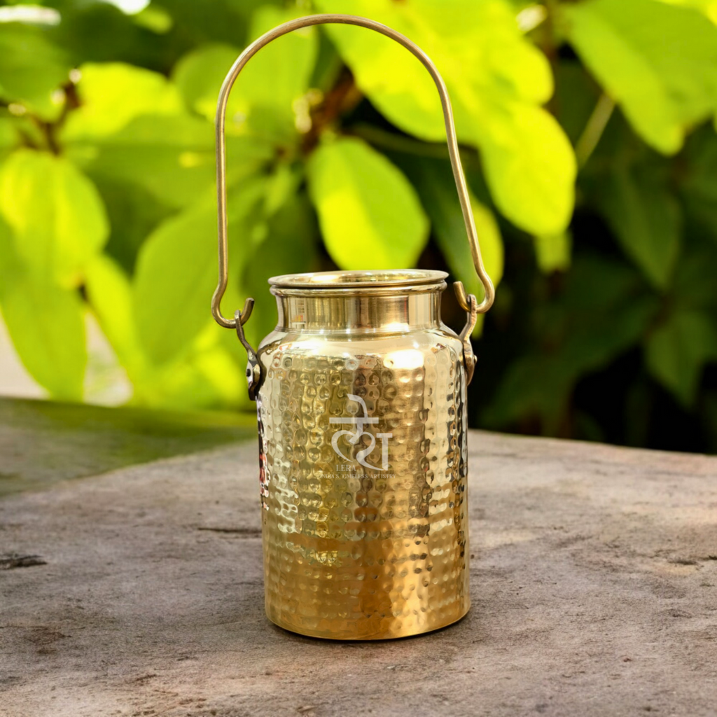 Brass Storage Jar