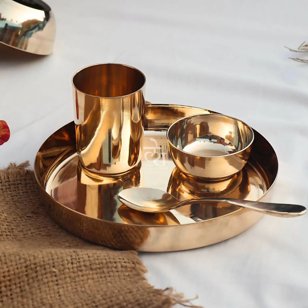 Bronze Baby Dinner Set