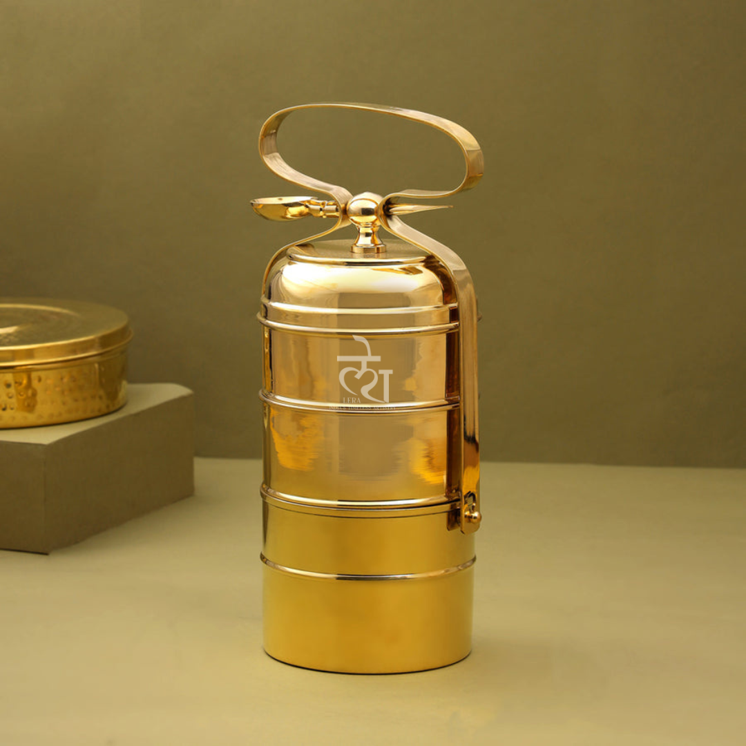 Brass Tiffin/Lunch Box