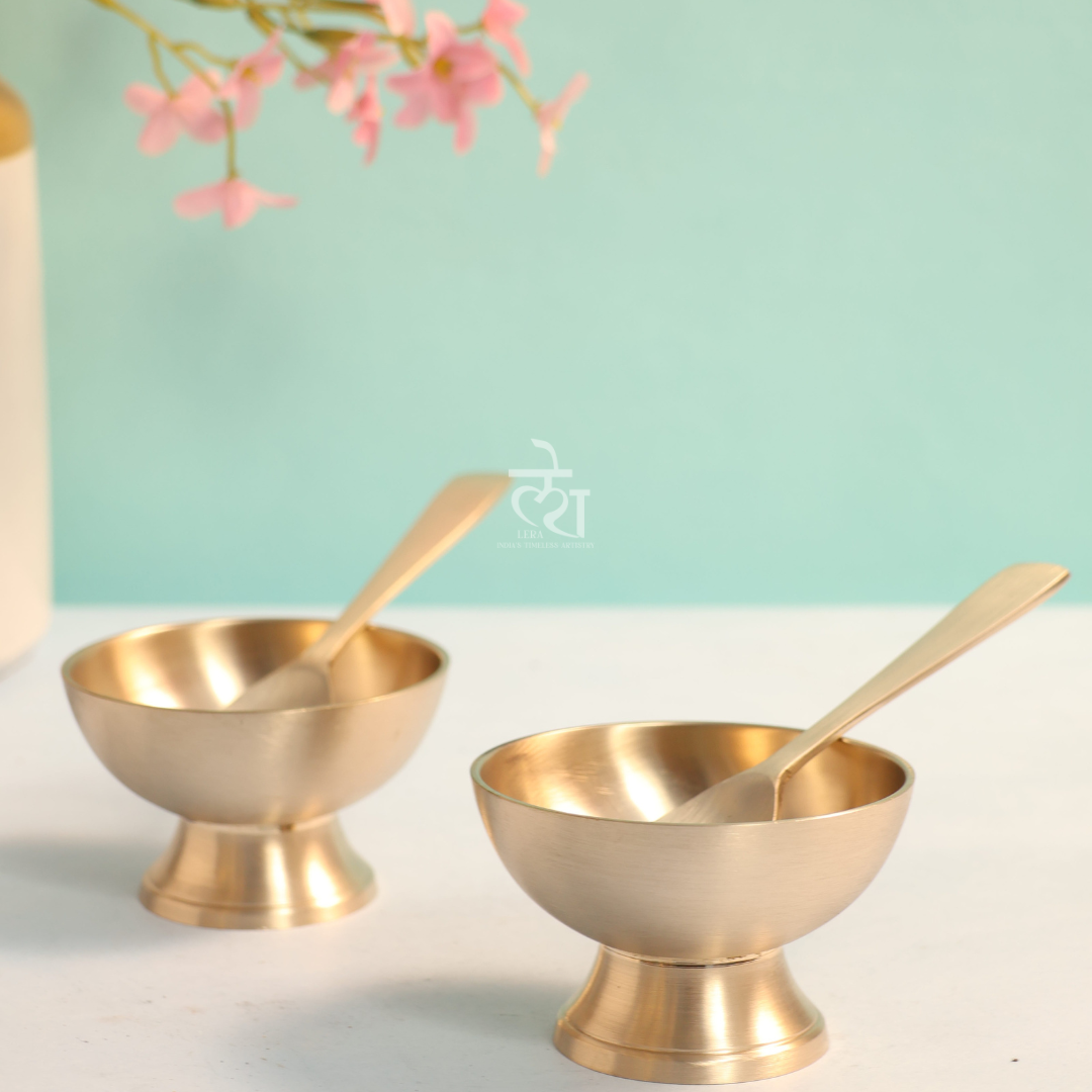 Ice Cream Bowl Set with Spoons