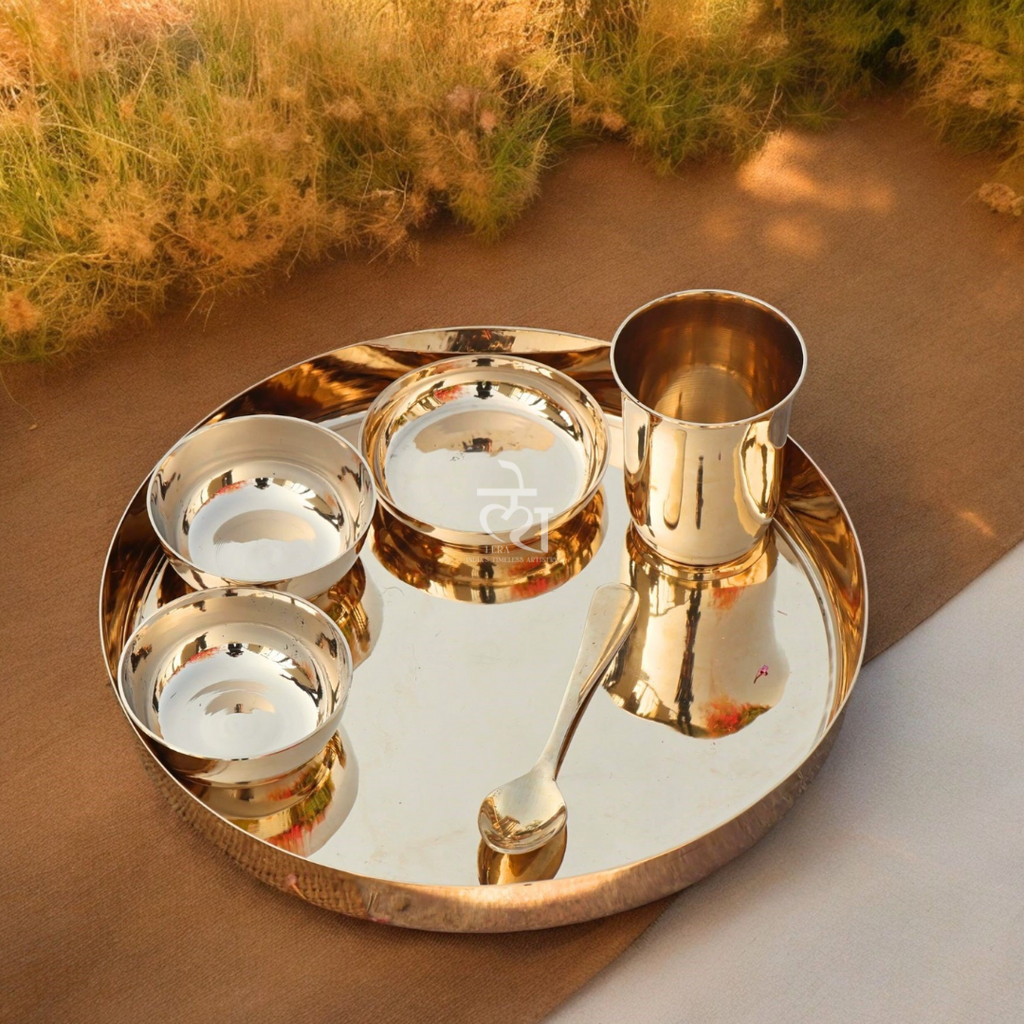 Radiant Roots Bronze Dinnerset of 6
