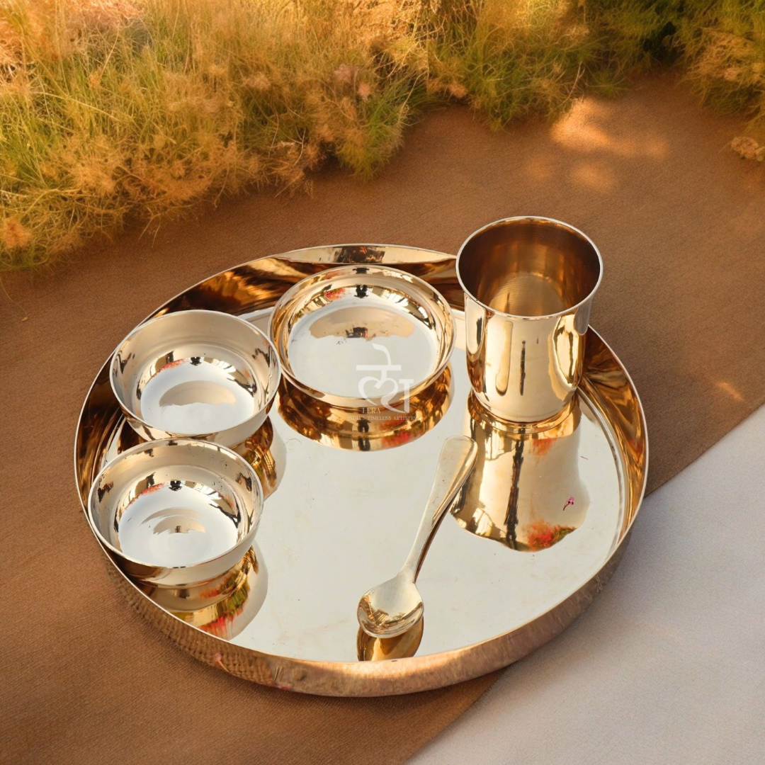Radiant Roots Bronze Dinnerset of 6