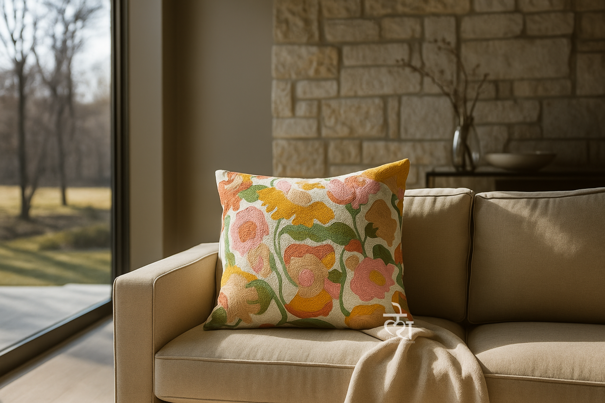 Pastel Colour Cushion Cover