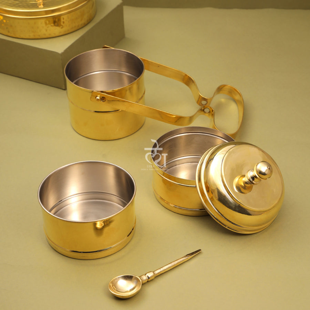 Brass Tiffin/Lunch Box
