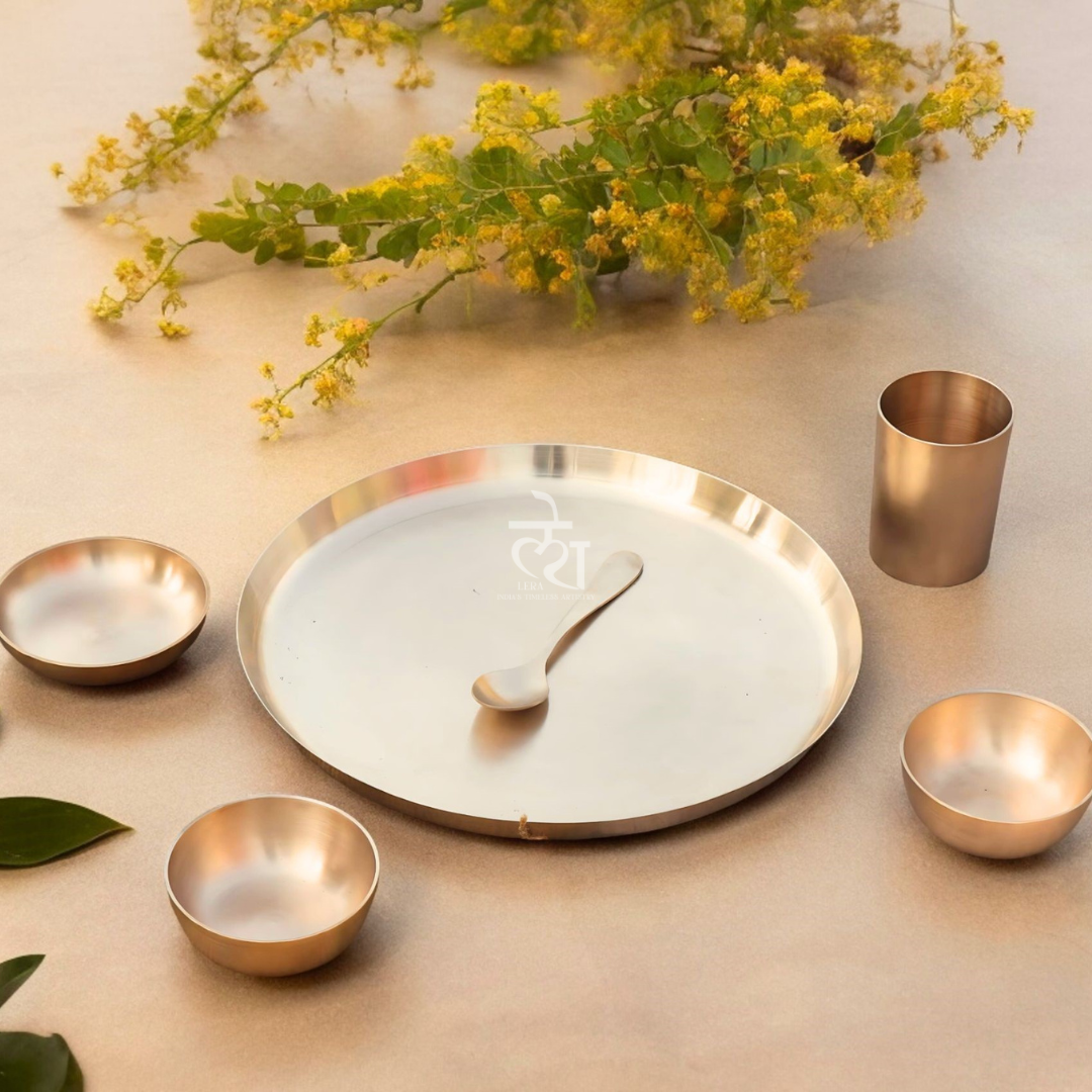 The Bhojan- Bronze 6-Piece Dinner Set