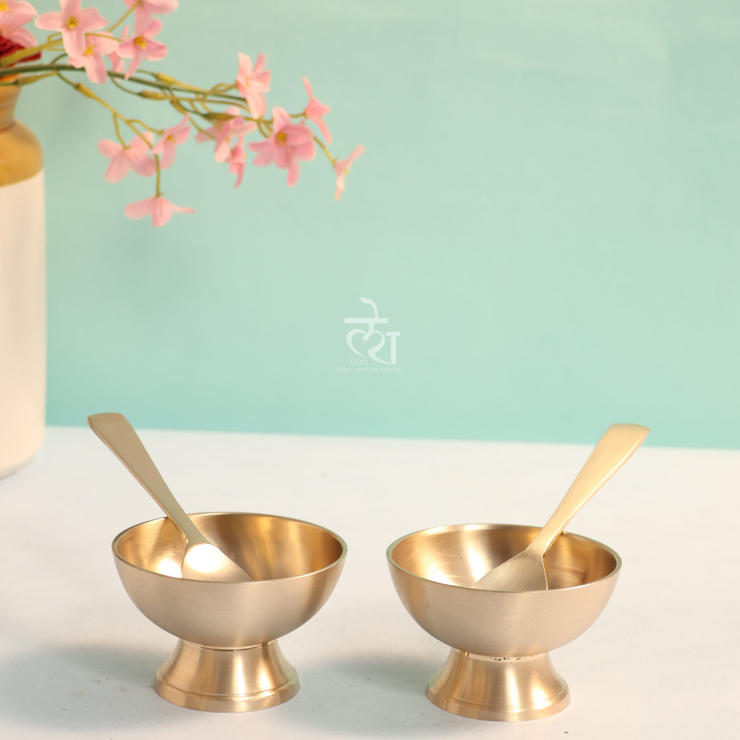 Ice Cream Bowl Set with Spoons