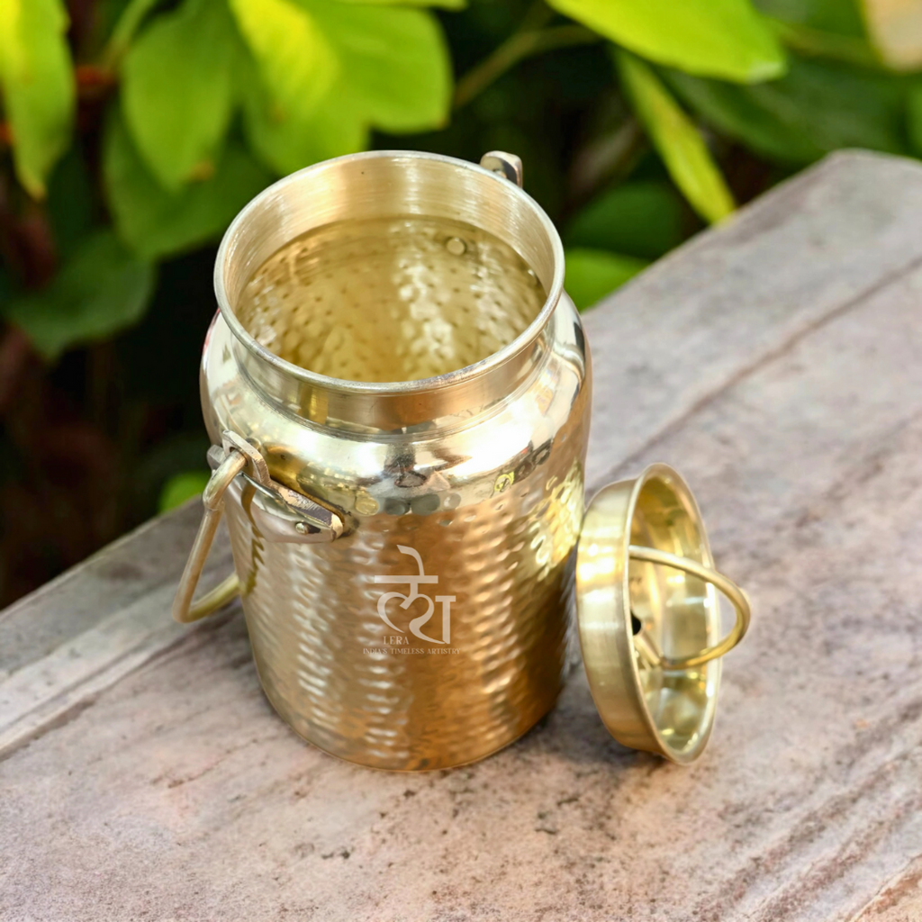 Brass Storage Jar