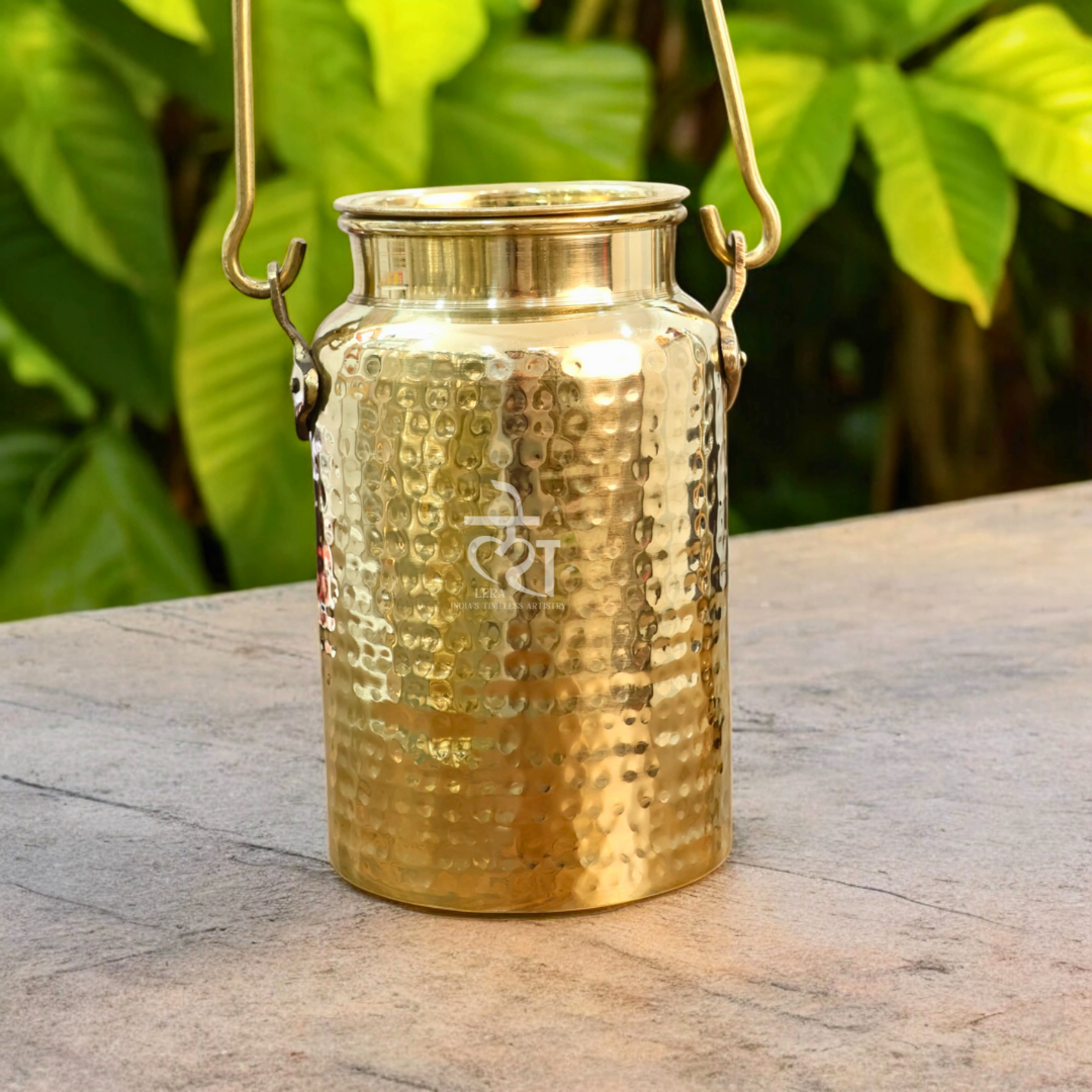 Brass Storage Jar