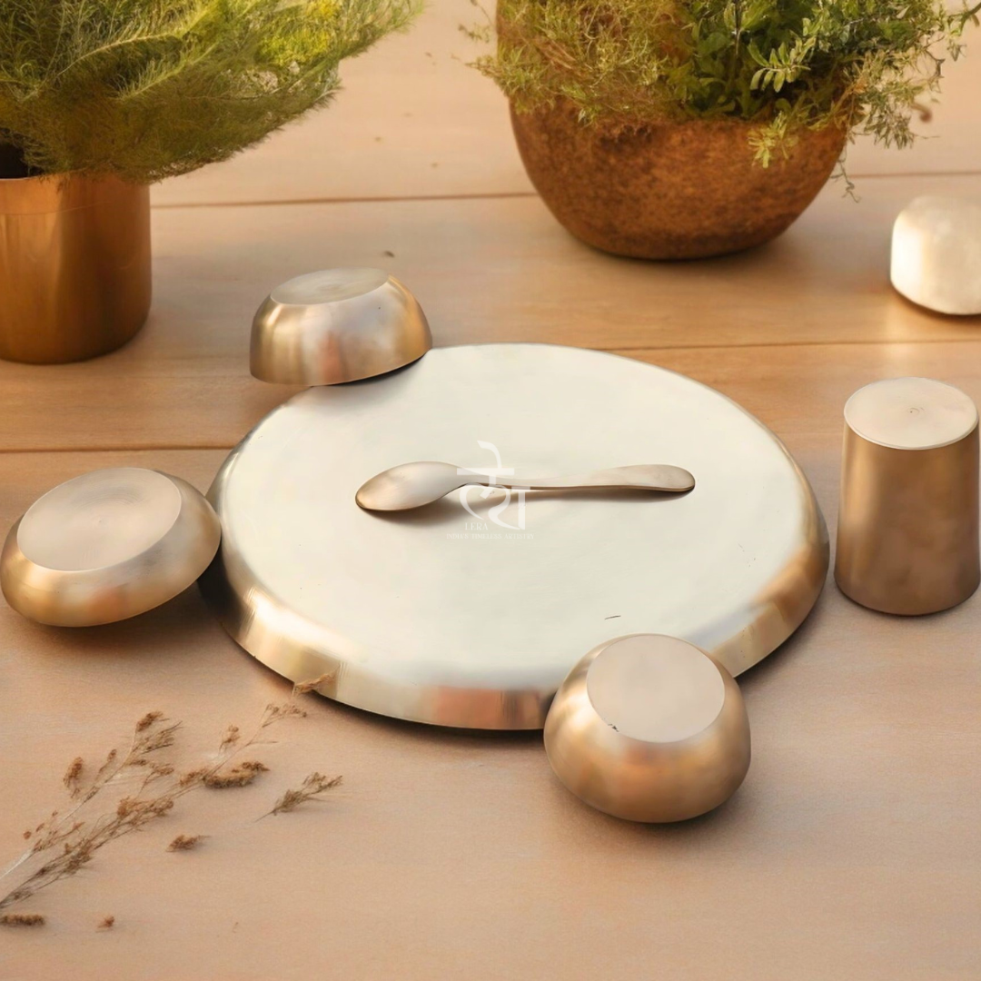 The Bhojan- Bronze 6-Piece Dinner Set