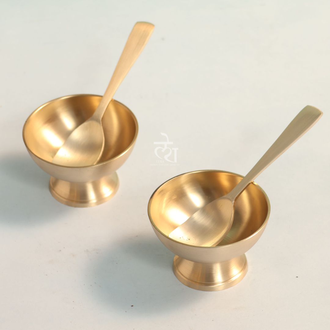 Ice Cream Bowl Set with Spoons