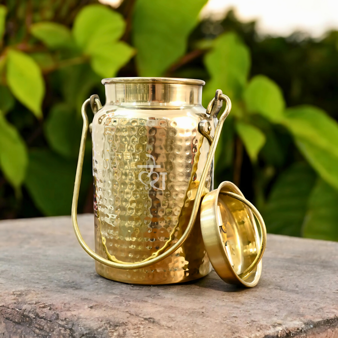 Brass Storage Jar