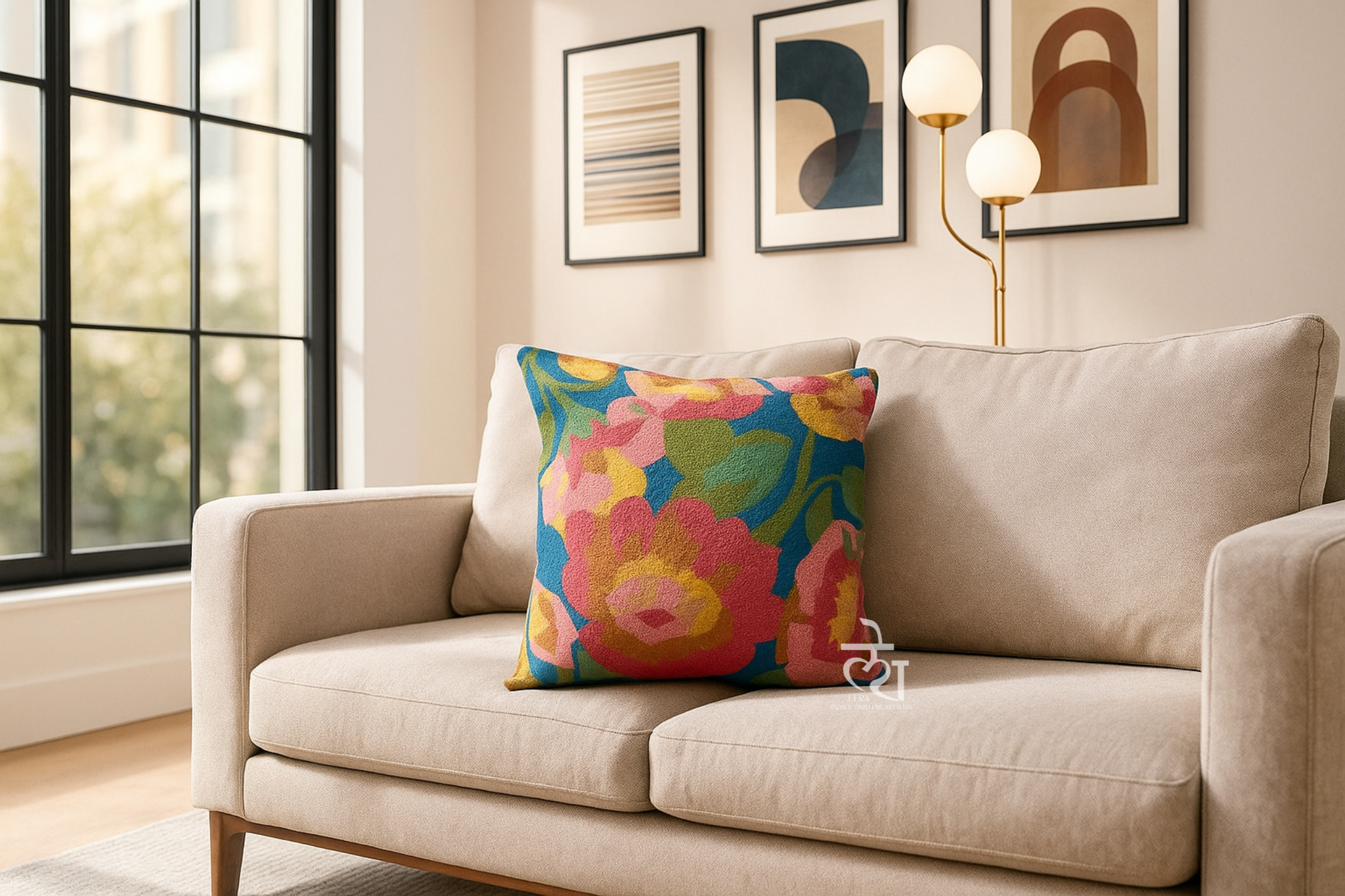 Blossom Breeze Cushion Cover
