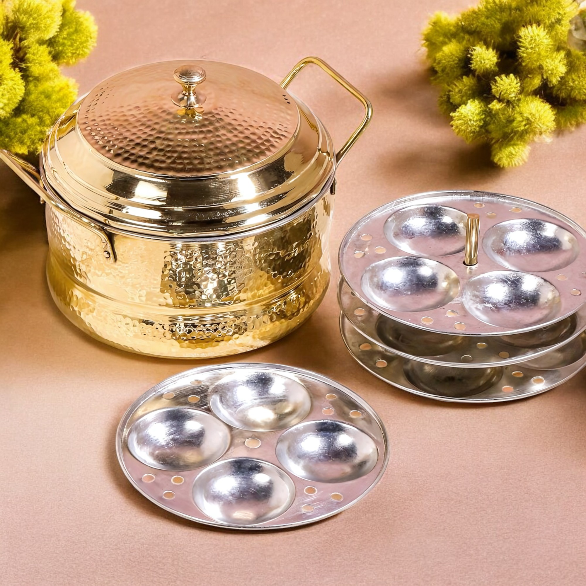 Brass Idli Pot/ Steamer