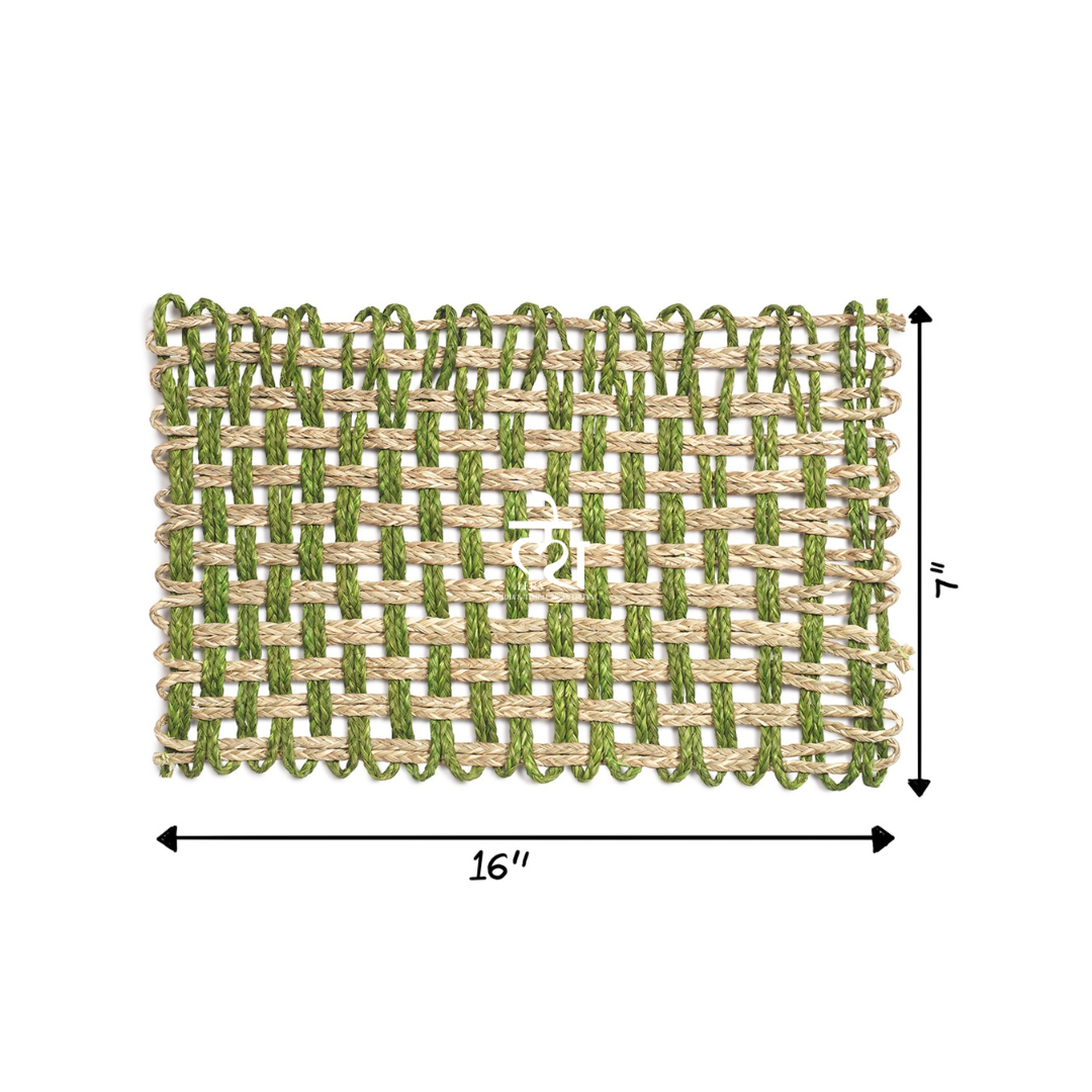 Handwoven Natural Grass Placemats