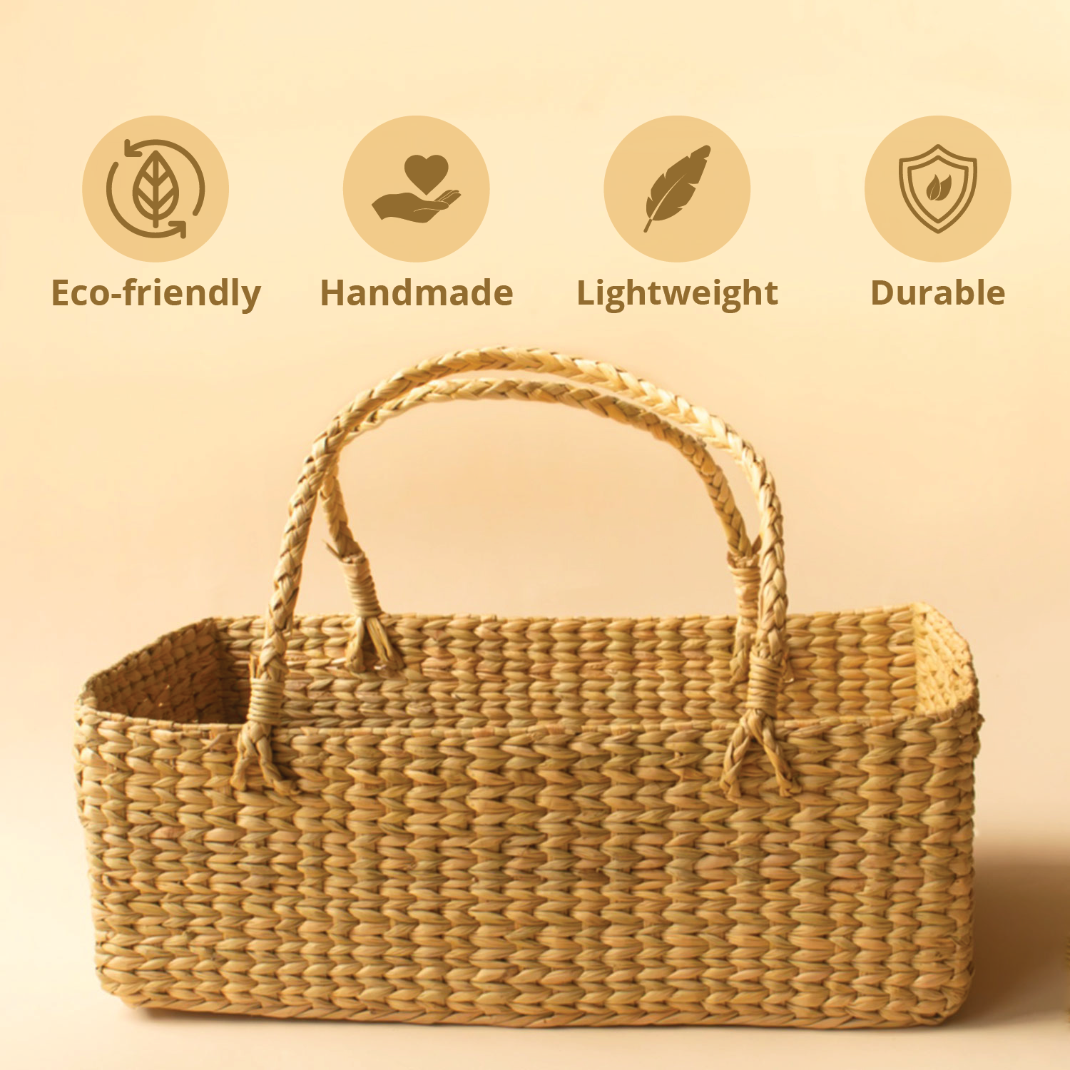Cottage Charm – Kauna Grass Storage Basket