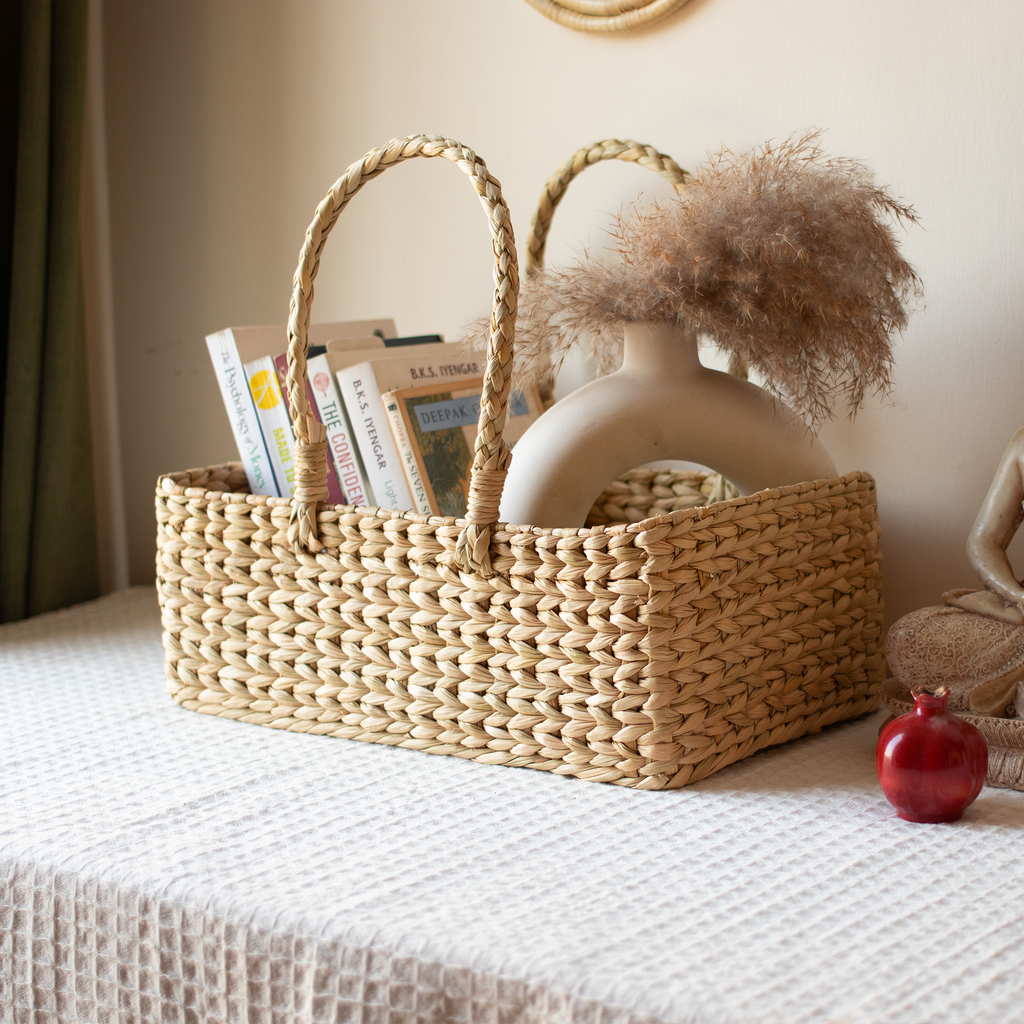 Cottage Charm – Kauna Grass Storage Basket