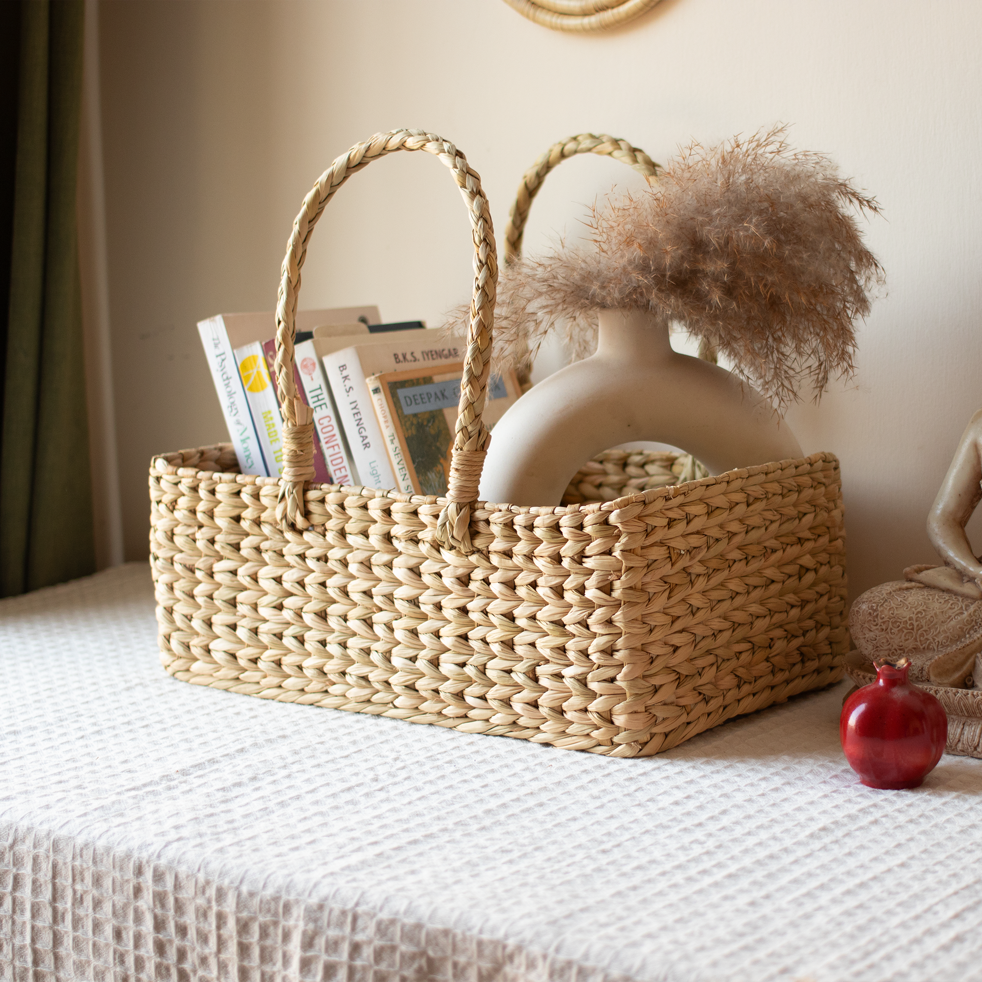 Cottage Charm – Kauna Grass Storage Basket
