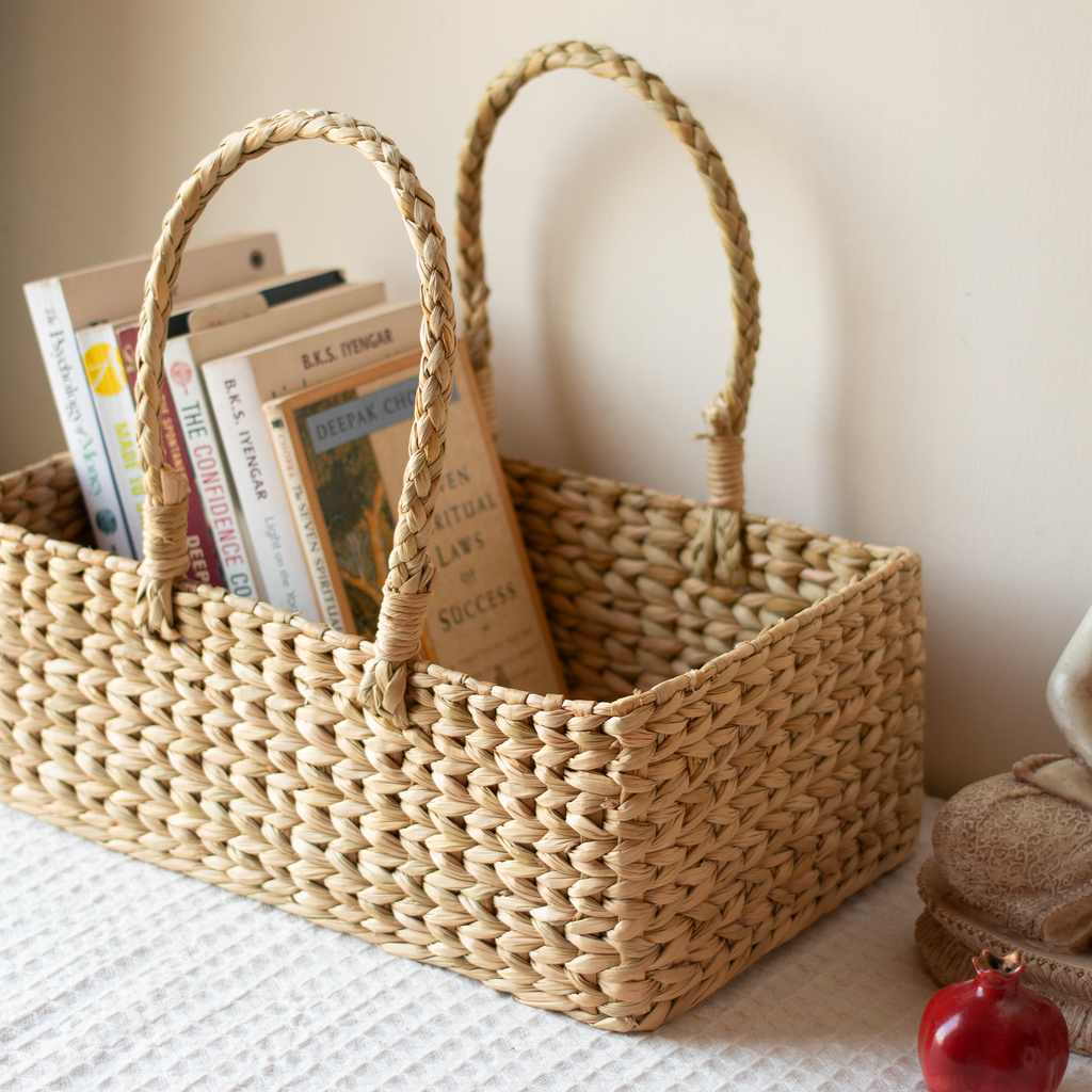 Cottage Charm – Kauna Grass Storage Basket