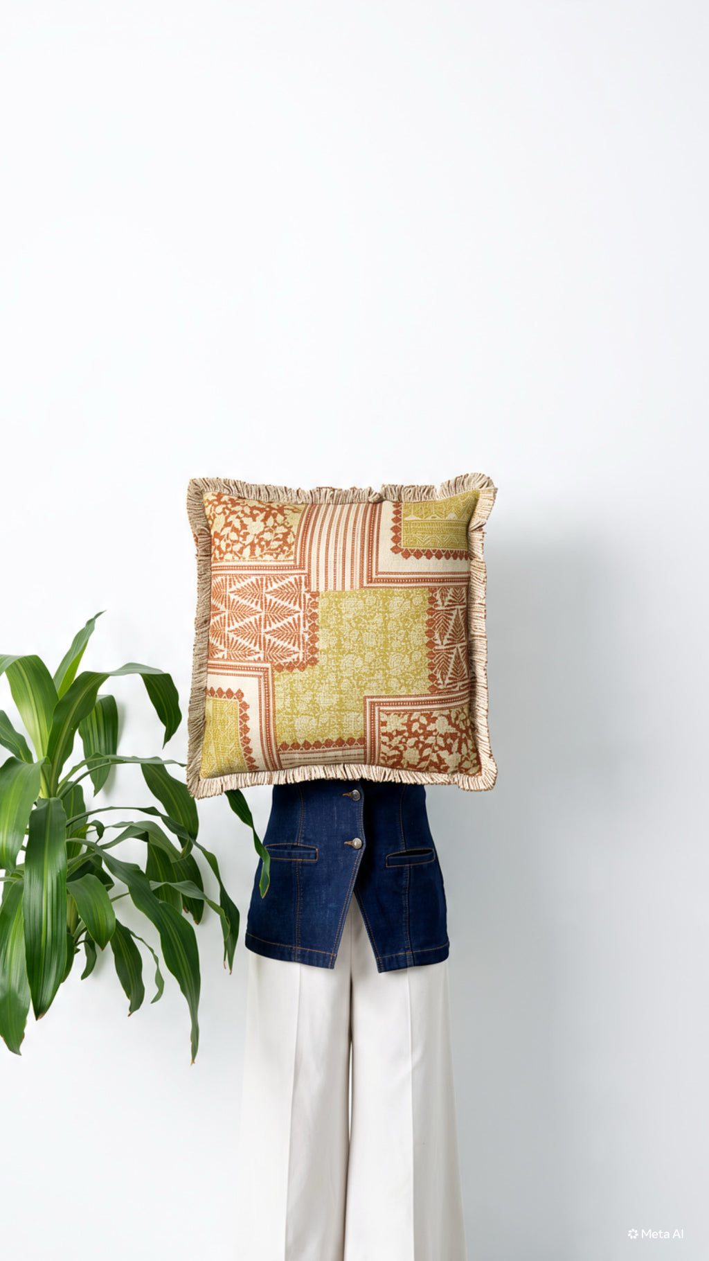 Cushion Cover - Gulnaar Ochre | Lera