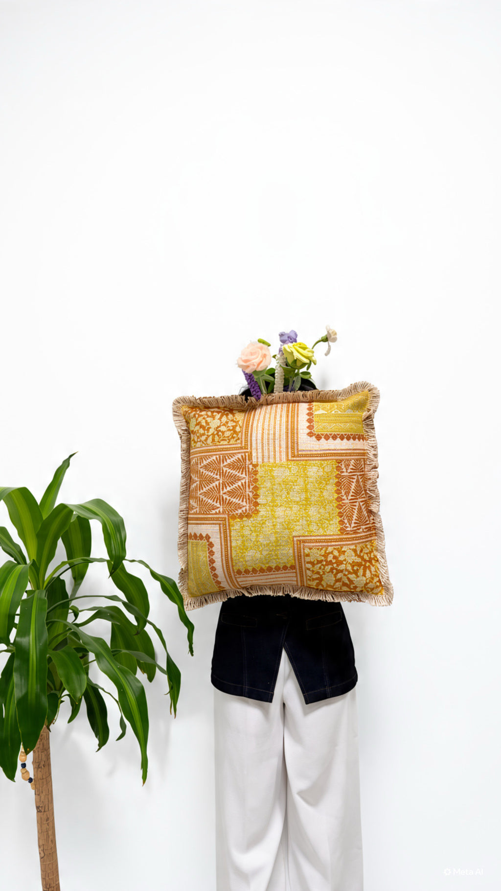 Cushion Cover - Gulnaar Ochre | Lera