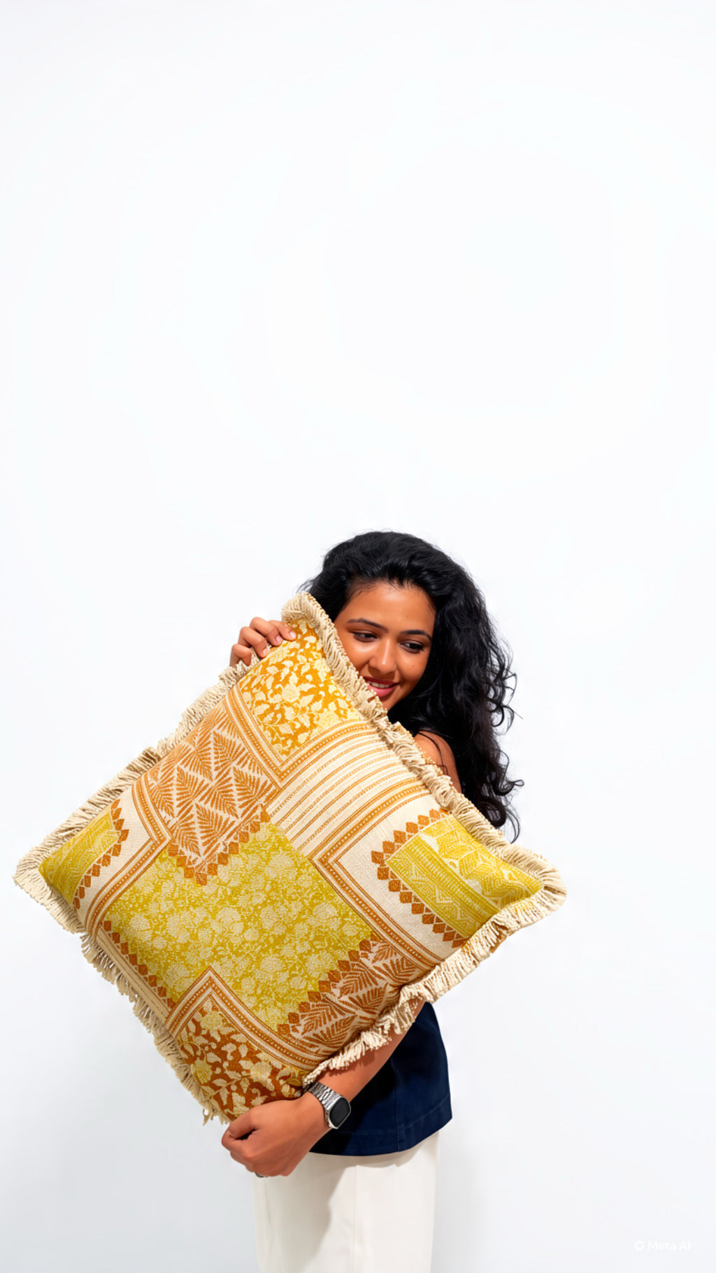 Cushion Cover - Gulnaar Ochre | Lera