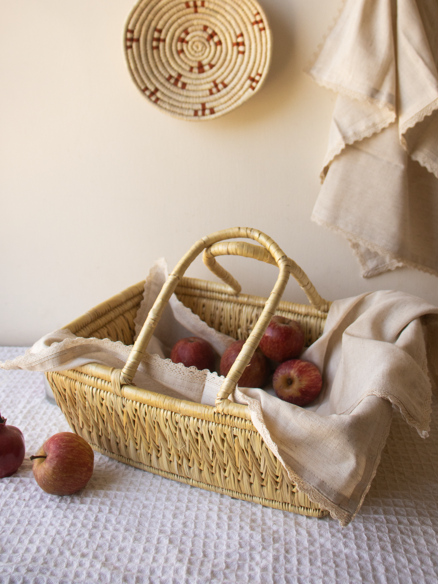 Rustic Charm – Moonj Grass Organizer