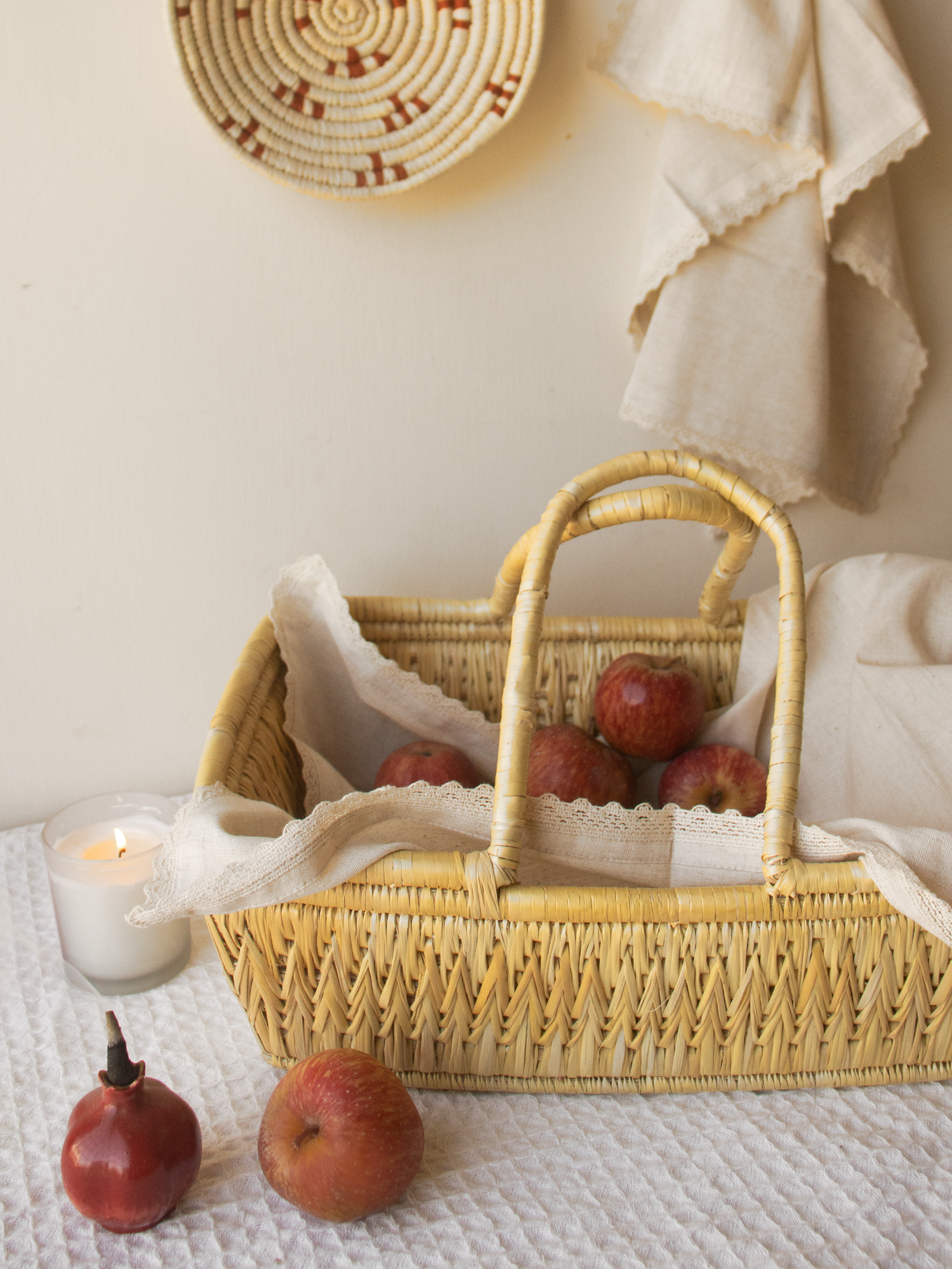 Rustic Charm – Moonj Grass Organizer