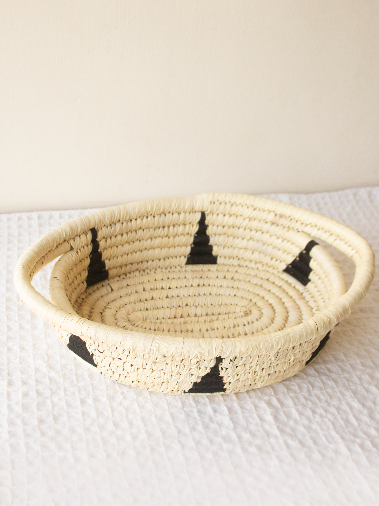 Date Palm Basket – Handwoven Natural Storage Tray