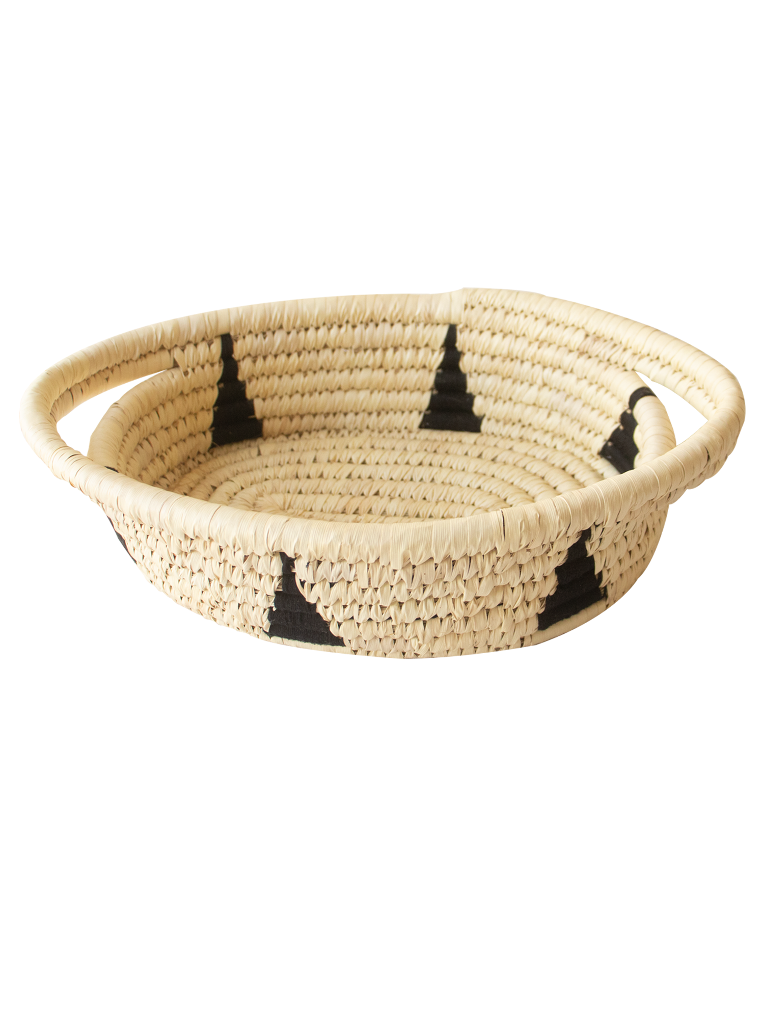 Date Palm Basket – Handwoven Natural Storage Tray